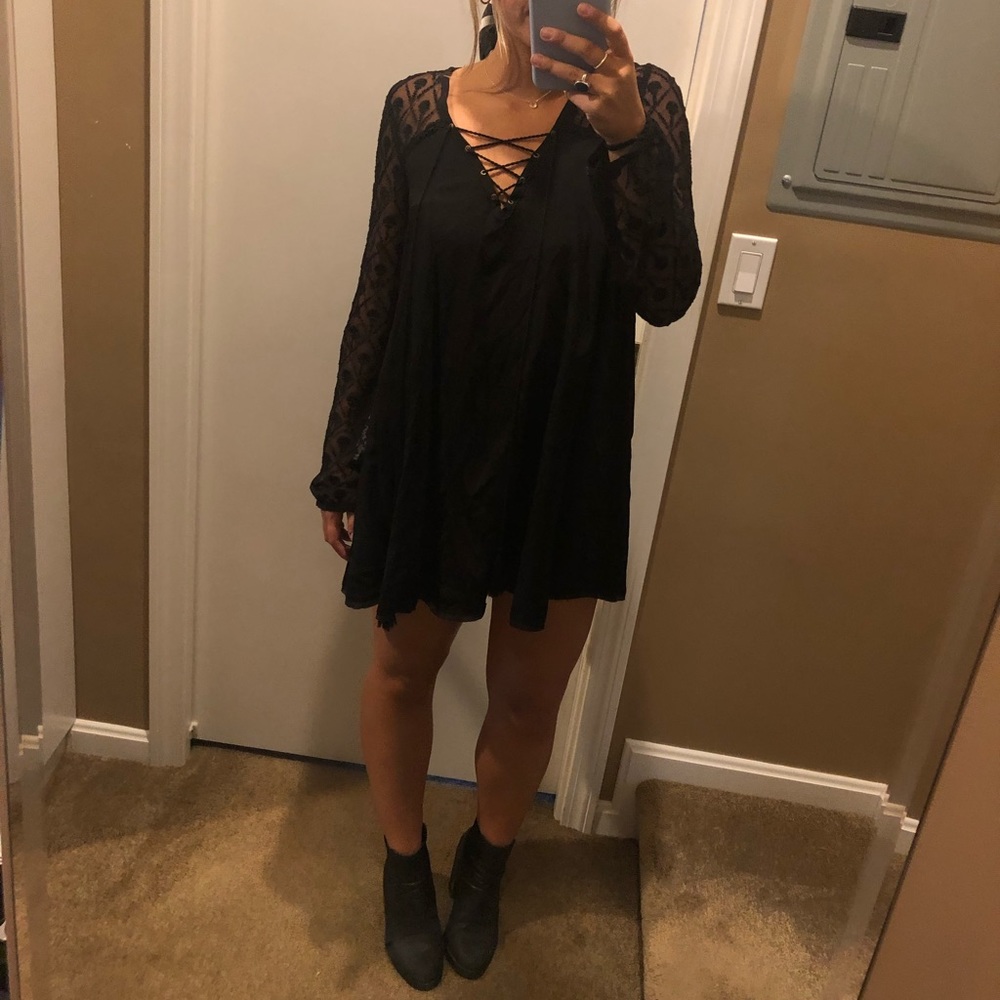 Black Long Sleeve Dress Size S